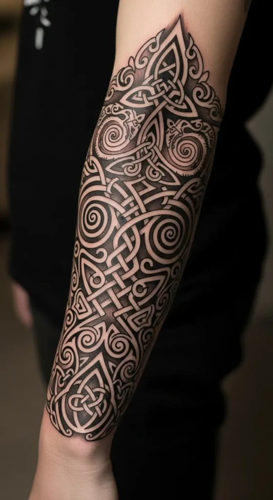 Celtic Knotwork Flow Sleeve