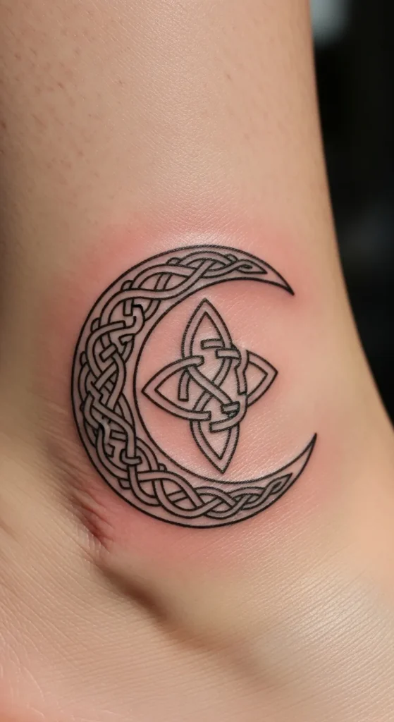 Celtic Moon Symbol