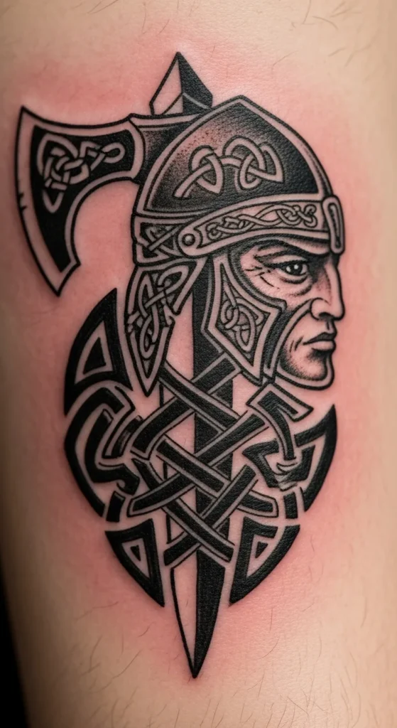 Celtic Warrior Knot Tattoo