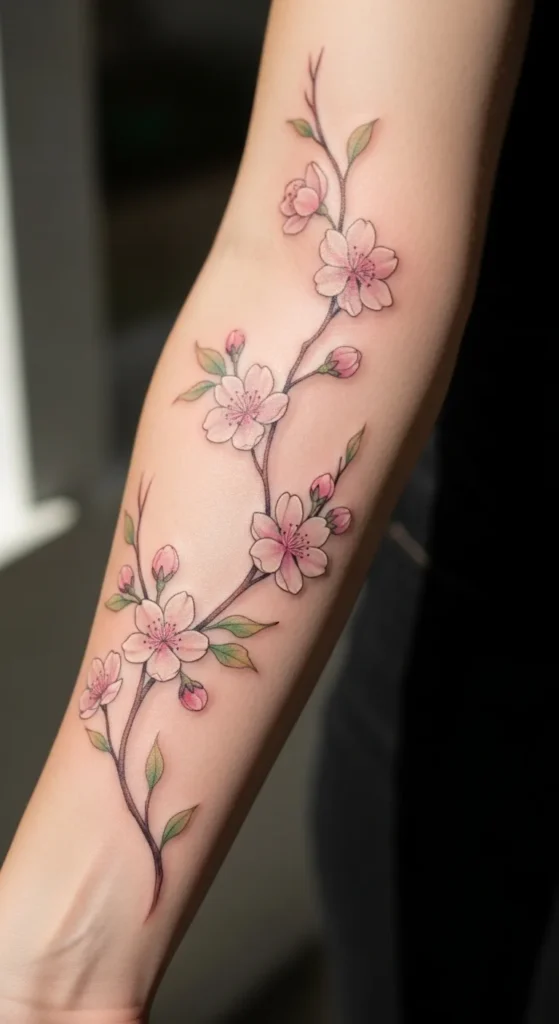 Cherry Blossom Branches