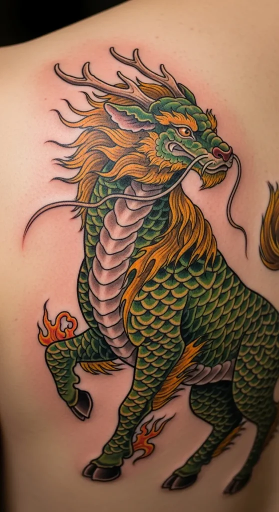 Chinese Qilin Guardian