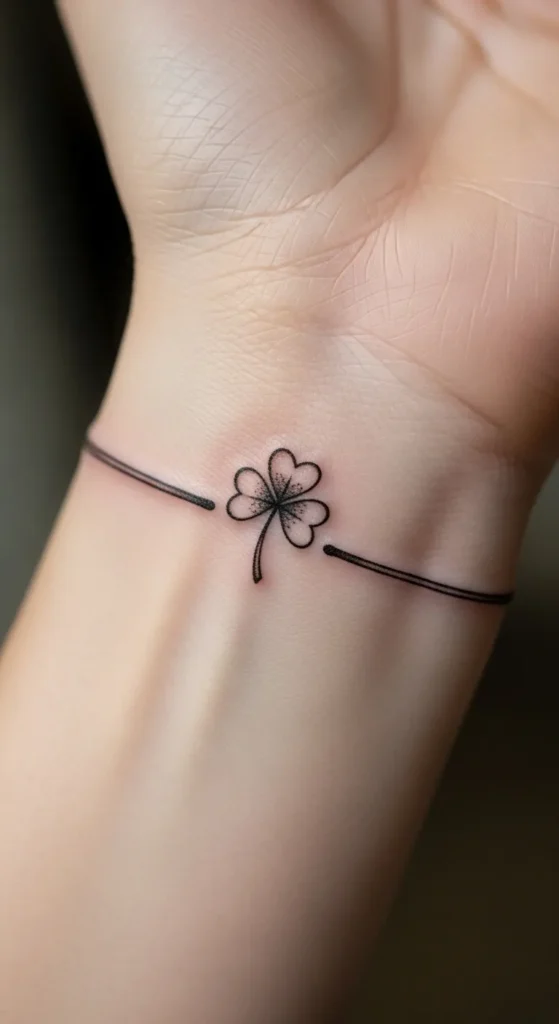 Clover Wrist Band Accent