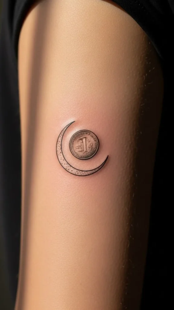 Coin with Crescent Shape