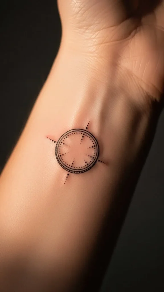 Coin with Simple Dot Details