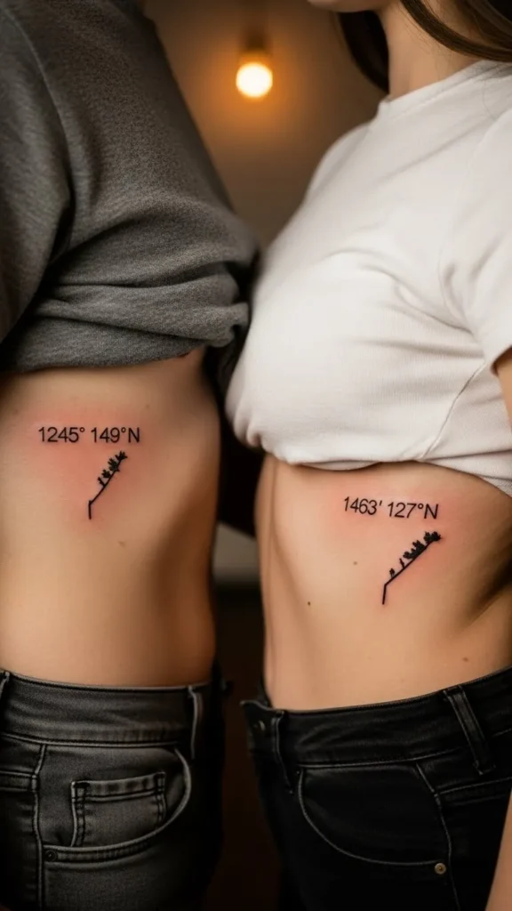 Coordinates of a Shared Place