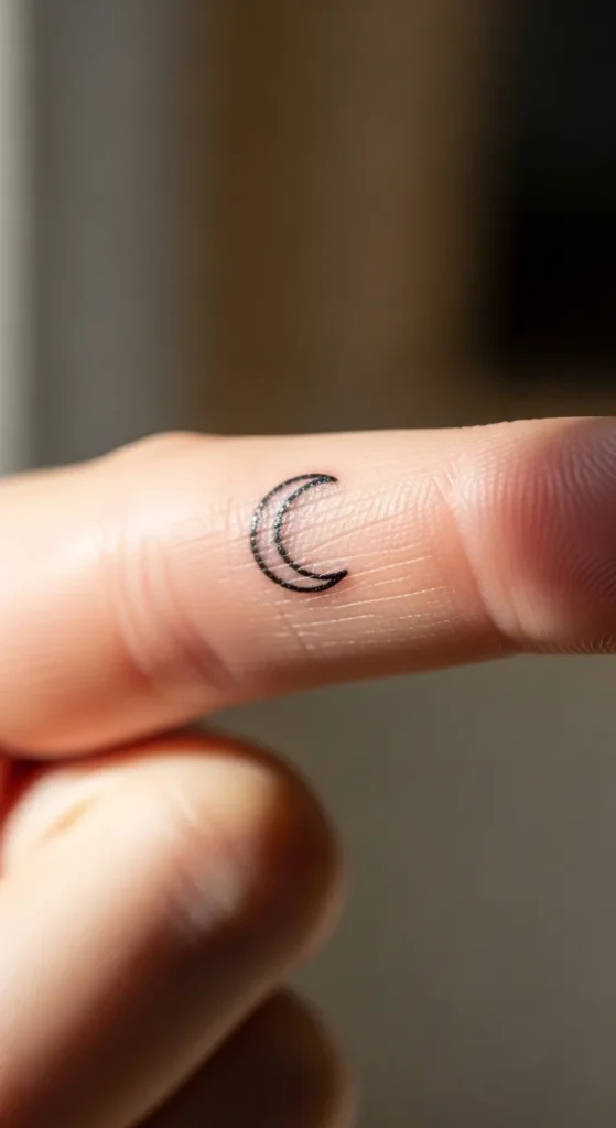 Crescent Moon Outline