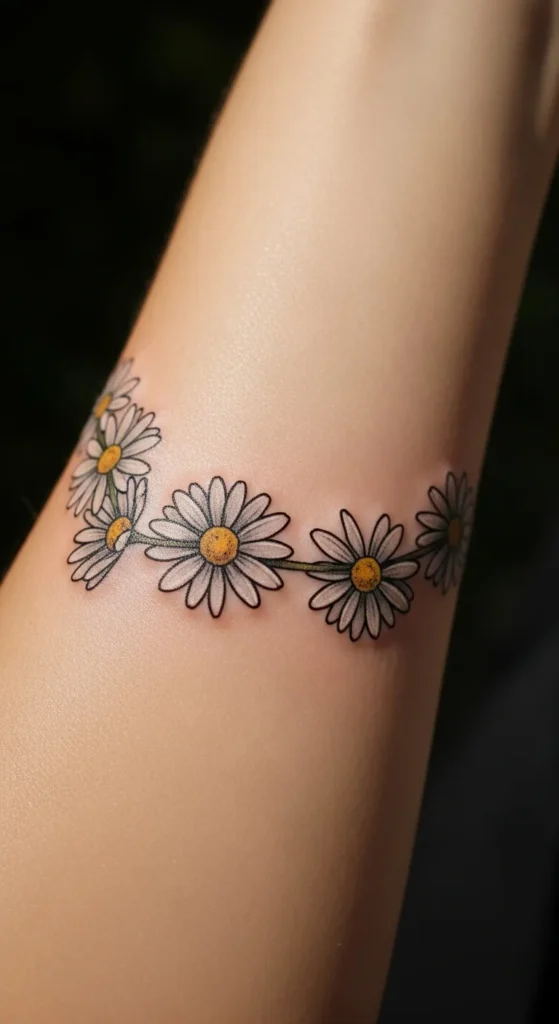 Daisy Chain Arm Band