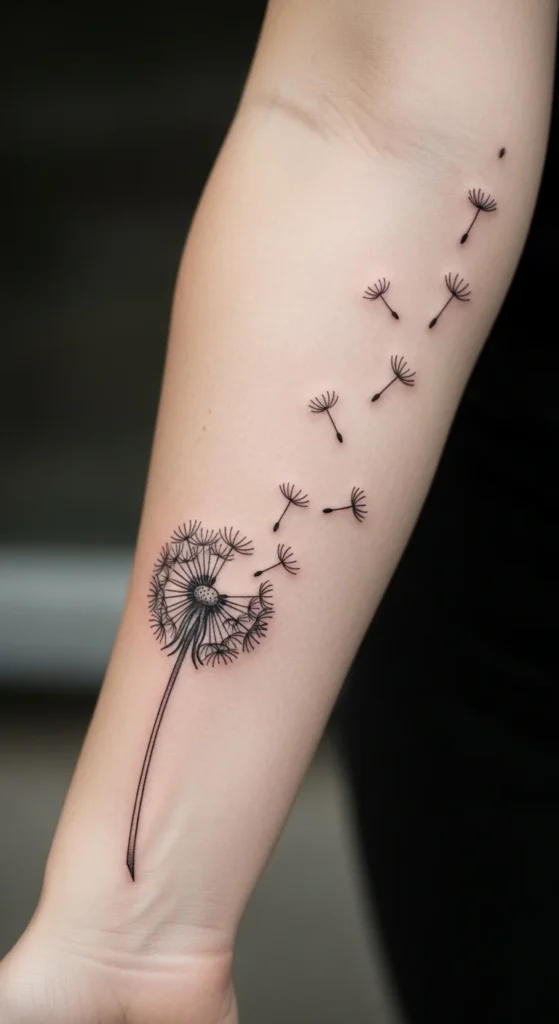 Dandelion Seed Drift