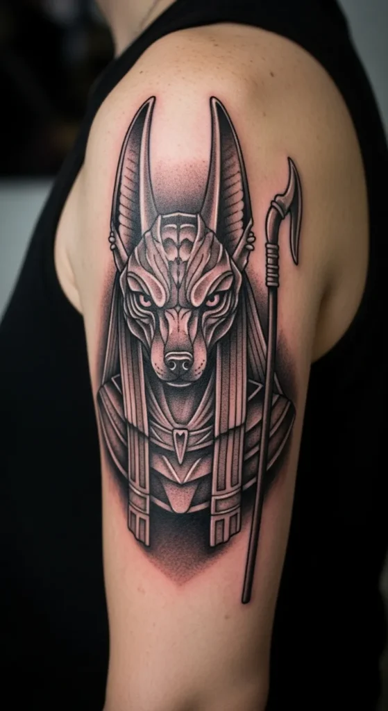 Egyptian Anubis Figure