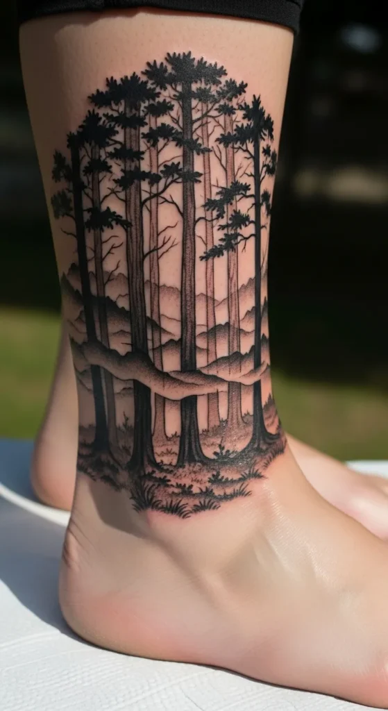 Enchanted Forest Silhouette