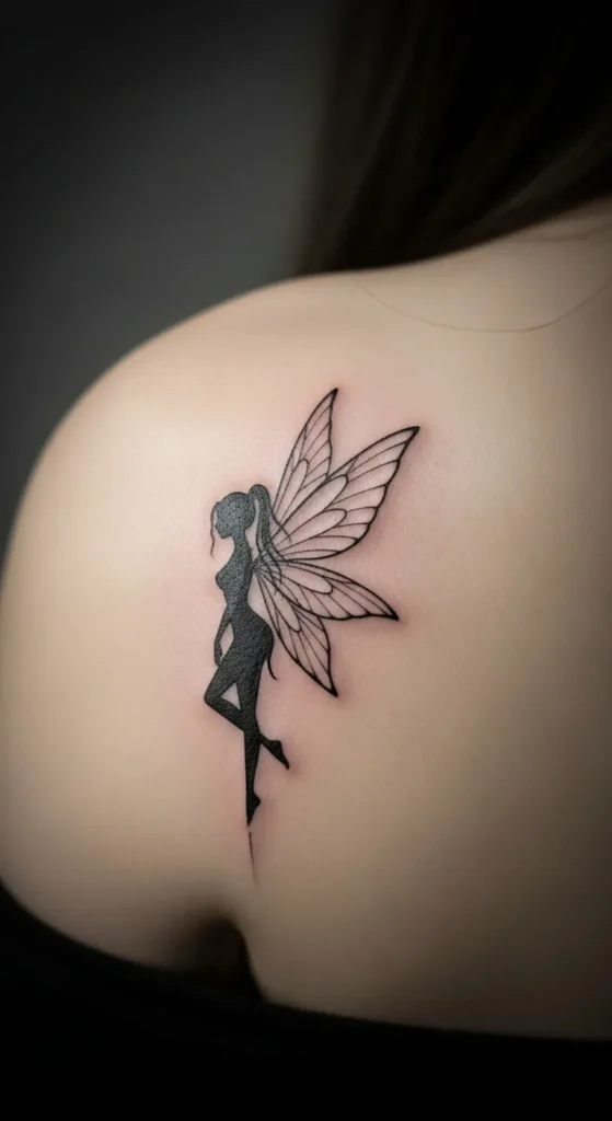 Fairy Guardian Silhouette