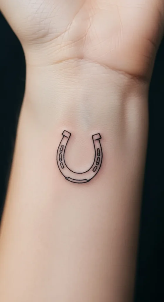Fine Line Wrist Horseshoe
