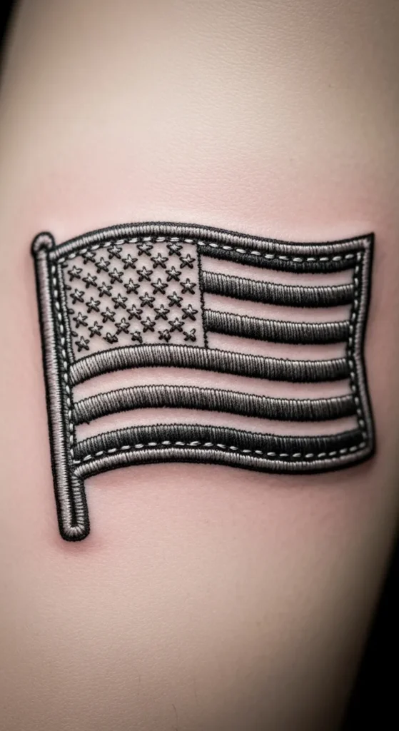 Flag Patch Style