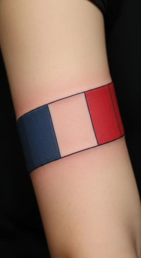 Flag Stripe Forearm Band