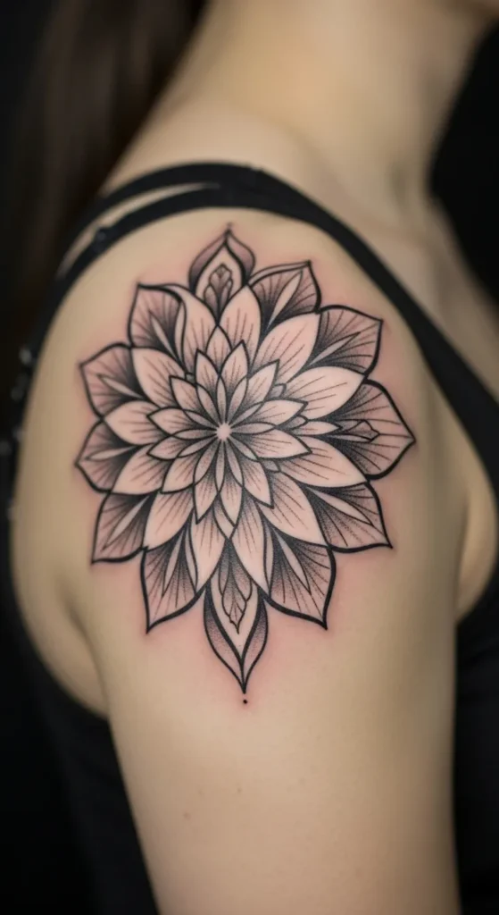 Floral Mandala Circle