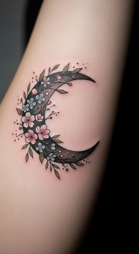 Garden Moon and Florals