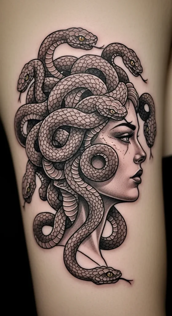 Greek Medusa Profile