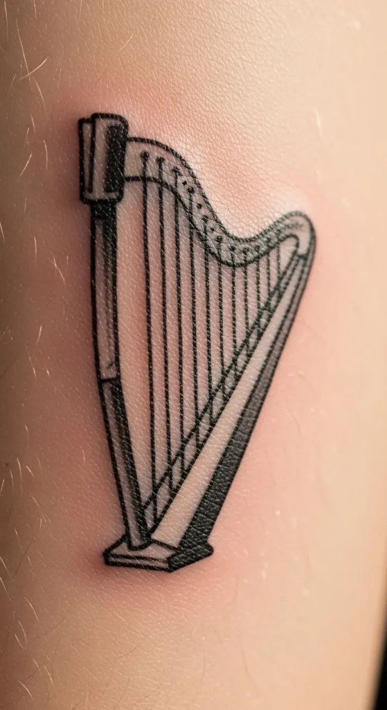 Hand-Poked Style Harp