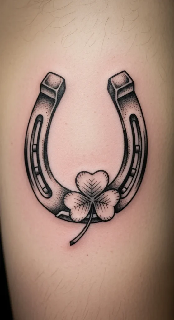 Horseshoe and Clover Combo