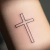 How to Choose Cross Outline Tattoos That Look Smooth