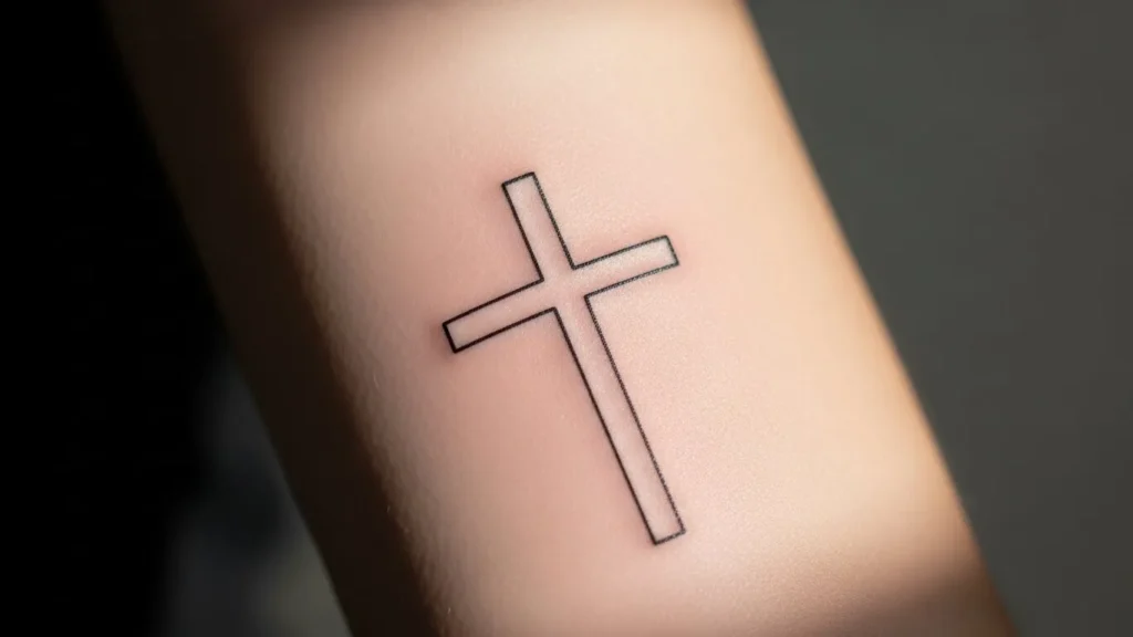 How to Choose Cross Outline Tattoos That Look Smooth