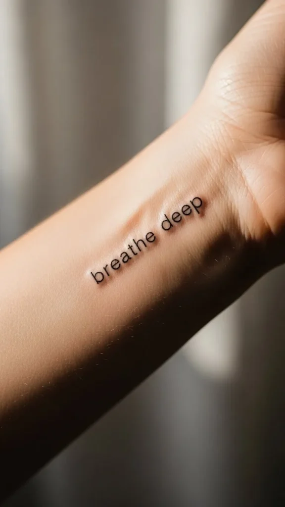 How to Choose Minimalistic Quote Tattoos