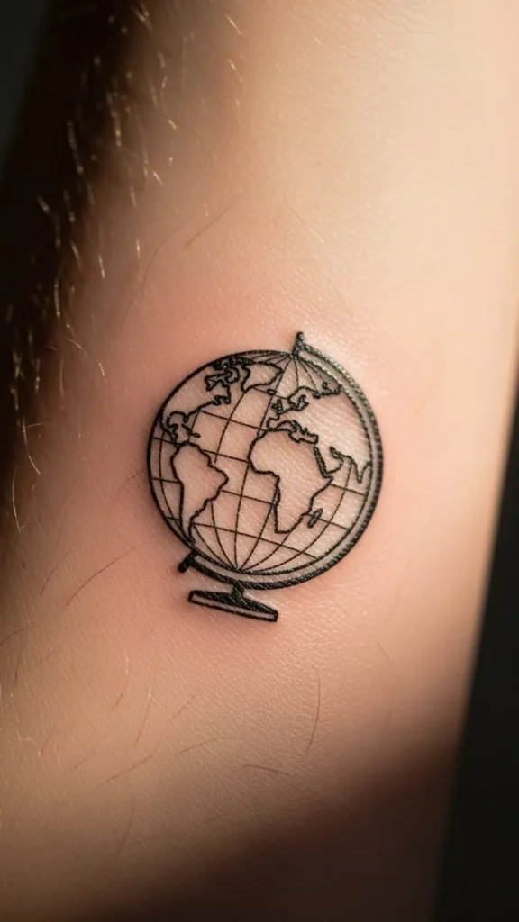 How to Choose Tiny Globe Tattoos