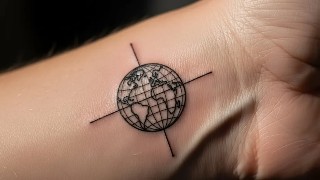 How to Choose Tiny Globe Tattoos That Show Wanderlust