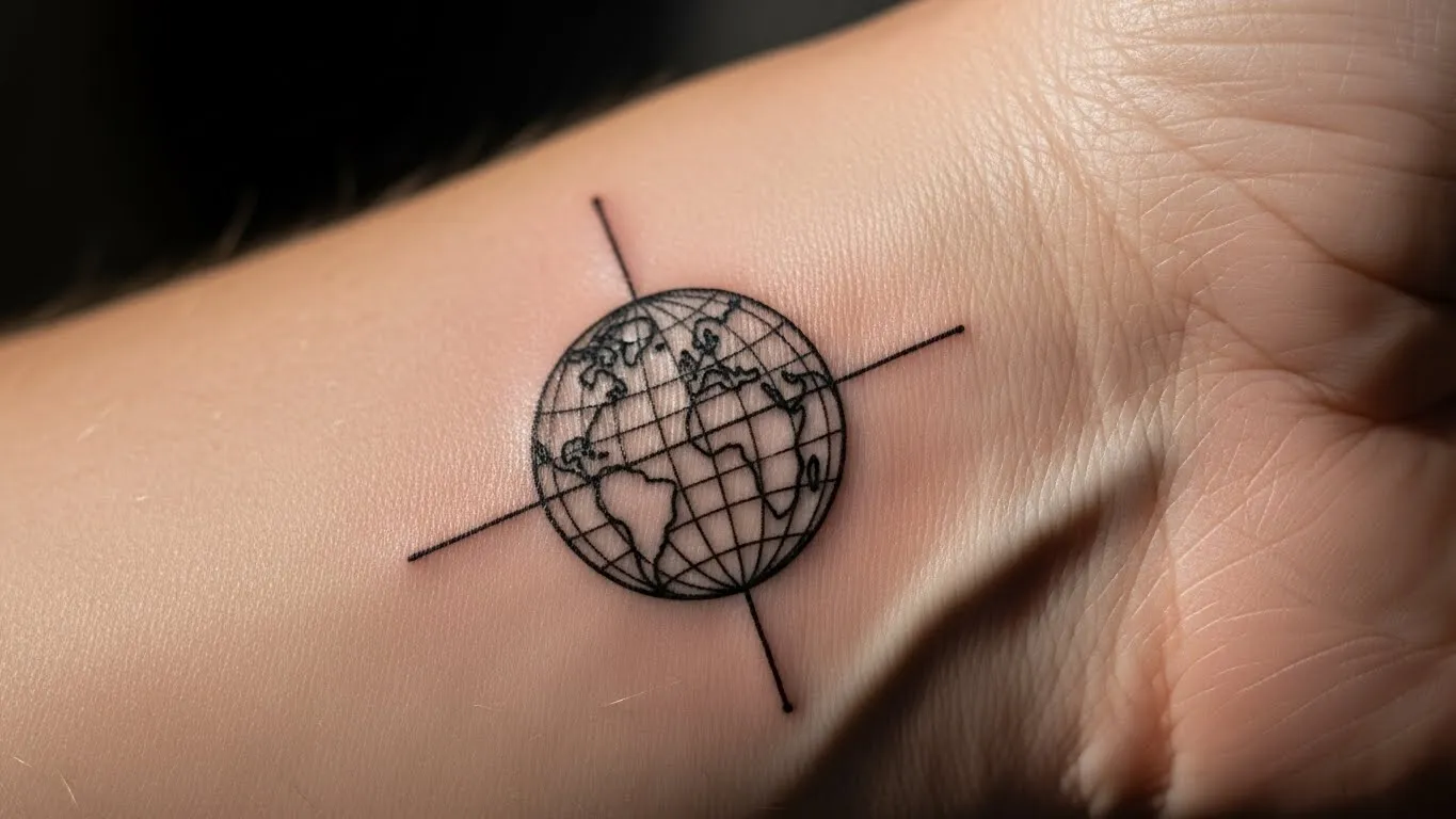How to Choose Tiny Globe Tattoos That Show Wanderlust