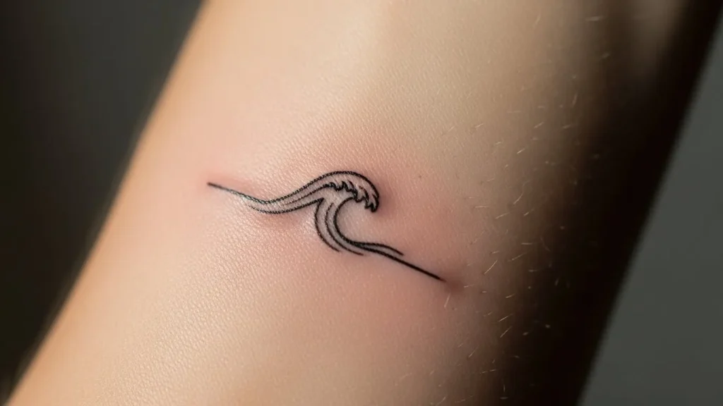 How to Choose Tiny Wave Tattoos That Represent Flow