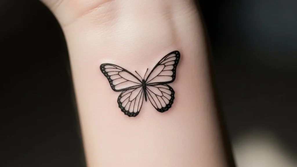 How to Design Butterfly Outline Tattoos That Look Delicate