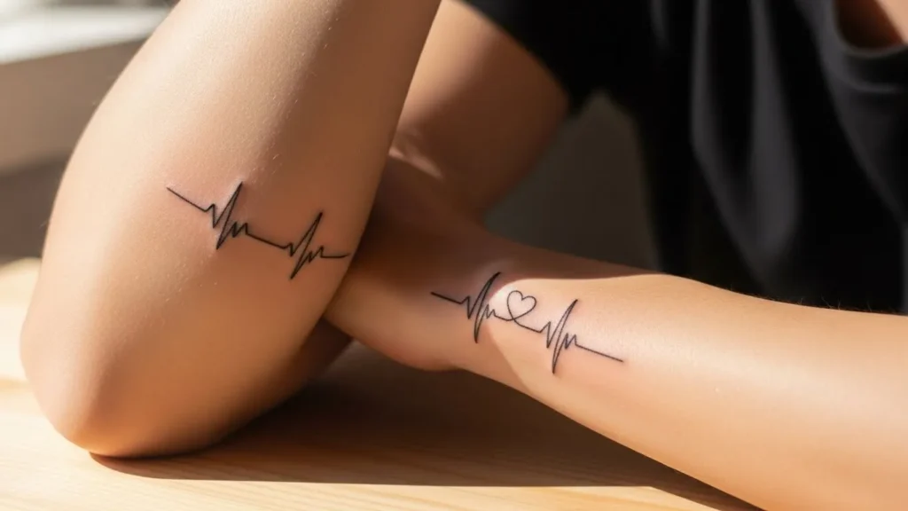 How to Design Matching Heartbeat Tattoos for Couples
