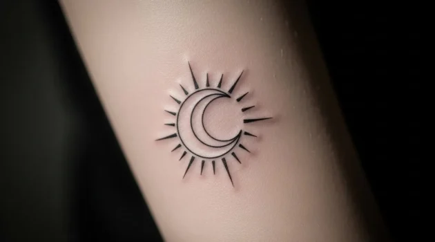 How to Design Sun and Moon Tattoos That Balance Meaning
