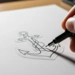 How to Draw Minimal Anchor Tattoos That Represent Strength