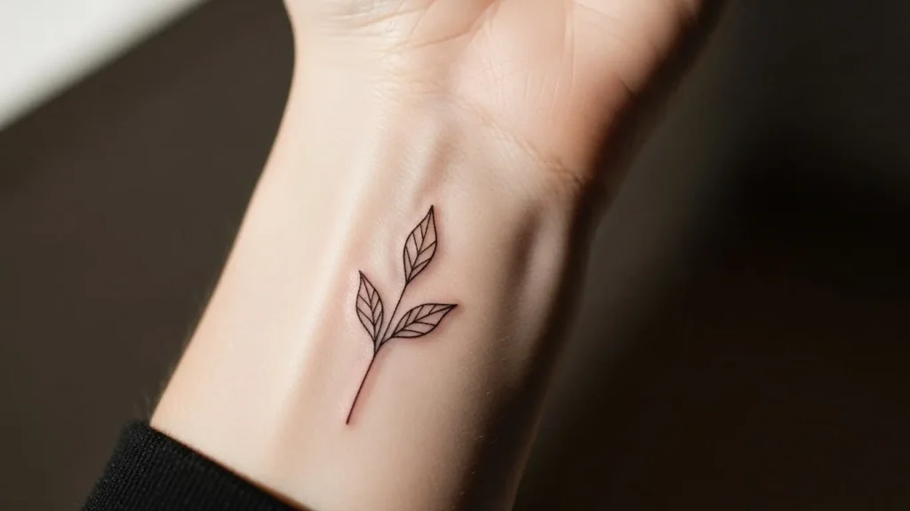 How to Draw Tiny Leaf Tattoos That Symbolize Growth