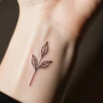 How to Draw Tiny Leaf Tattoos That Symbolize Growth