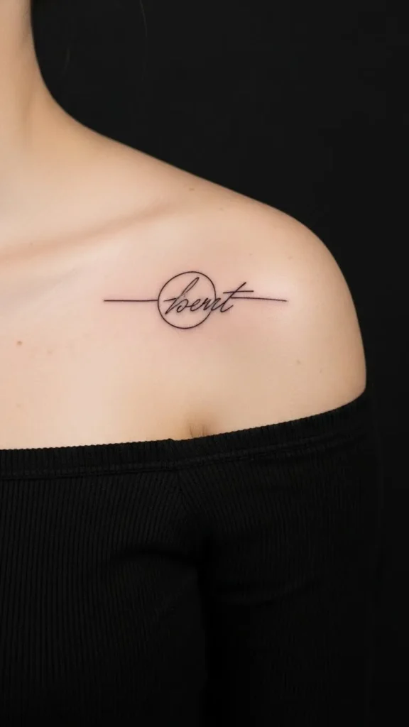 How to Plan Minimal Shoulder Tattoos