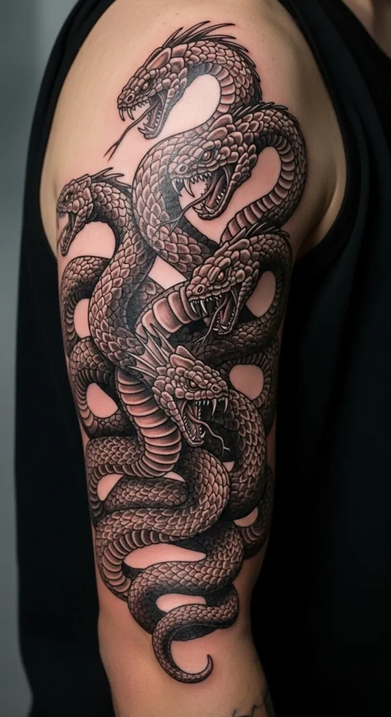 Hydra Serpent Design