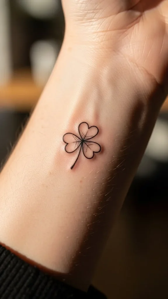 Irish Clover Tattoos