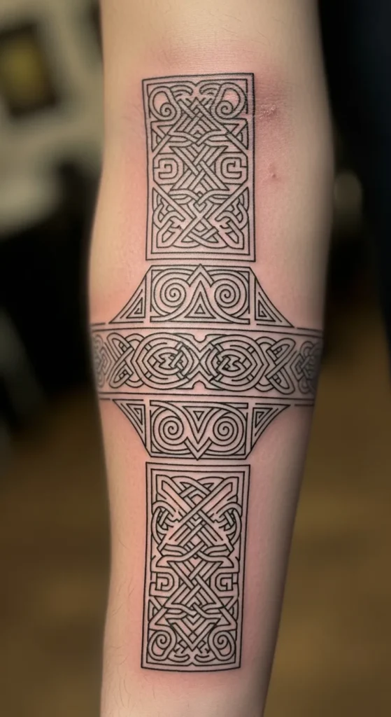 Irish Folk Pattern Strip