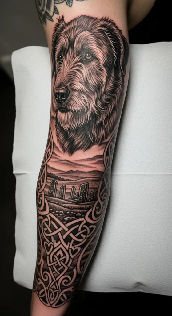 Irish Wolfhound Sleeve