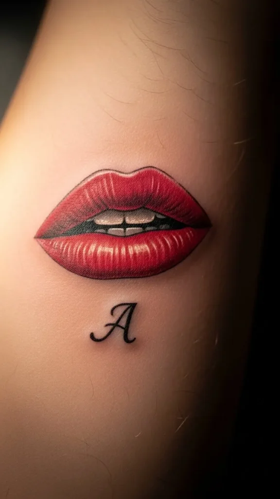 Kiss with Name Initial