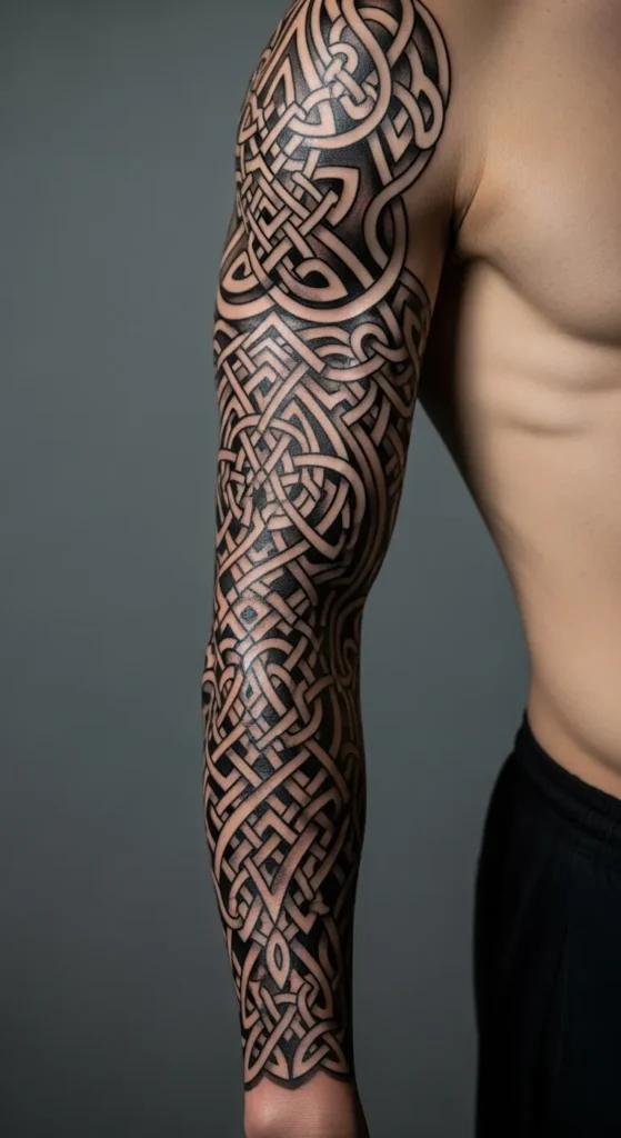  Knotwork Fortune Sleeve