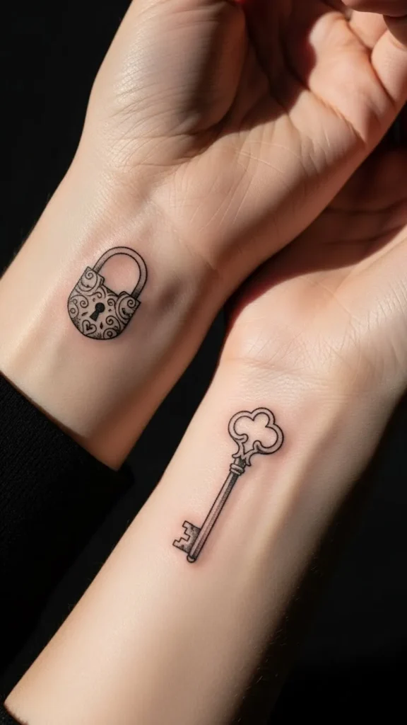  Lock and Key Pair