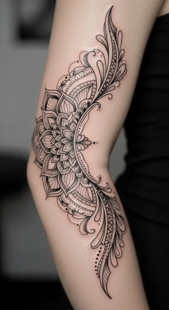 Mandala with Soft Curves