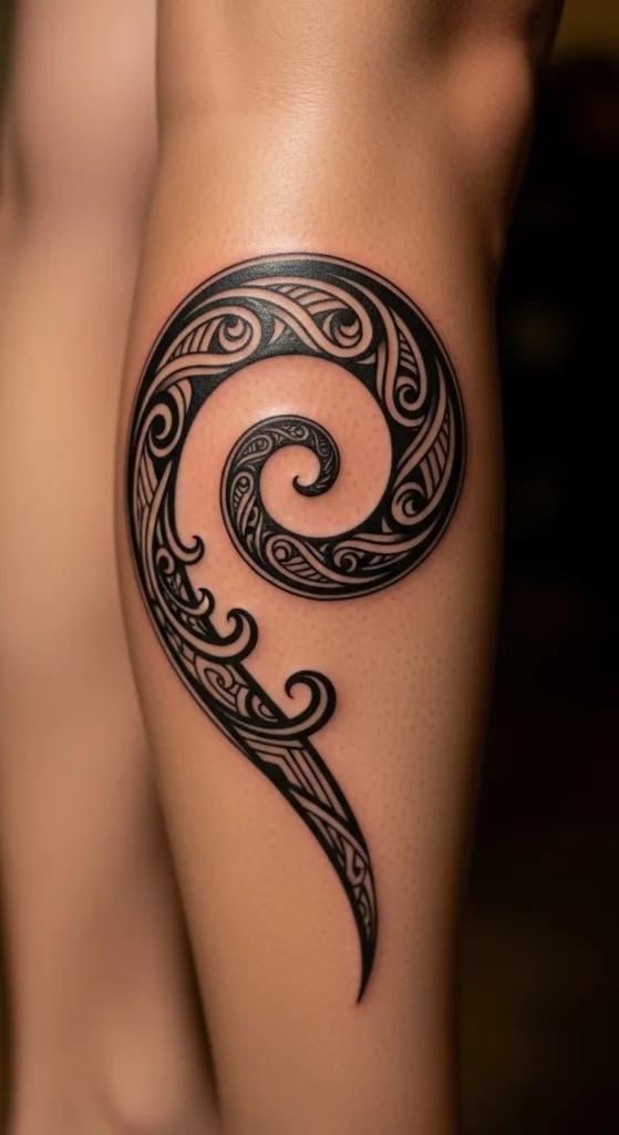 Maori Koru