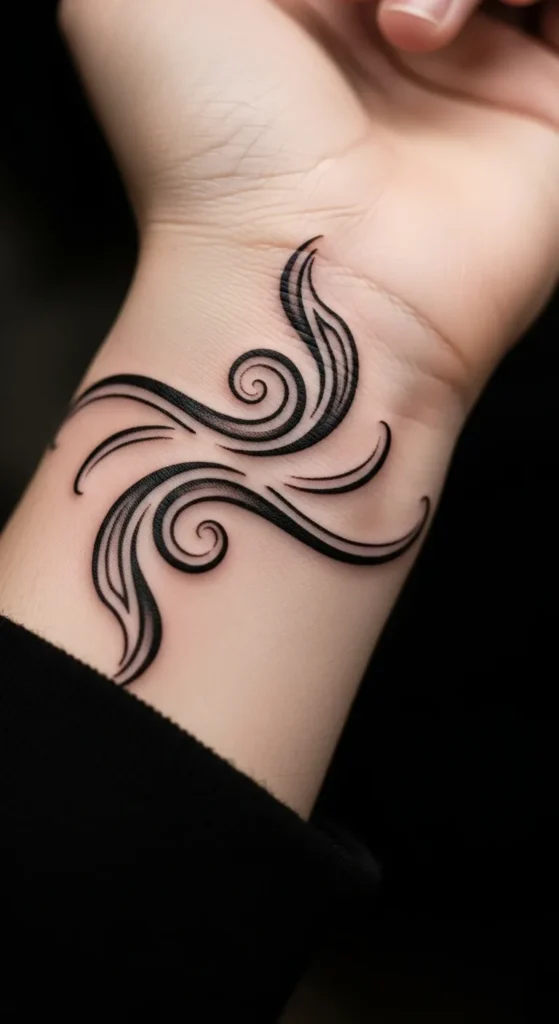 Maori Koru Wrist Band