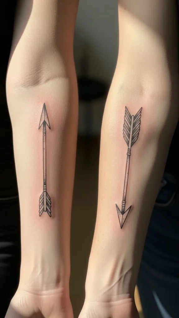 Matching Arrow Ends