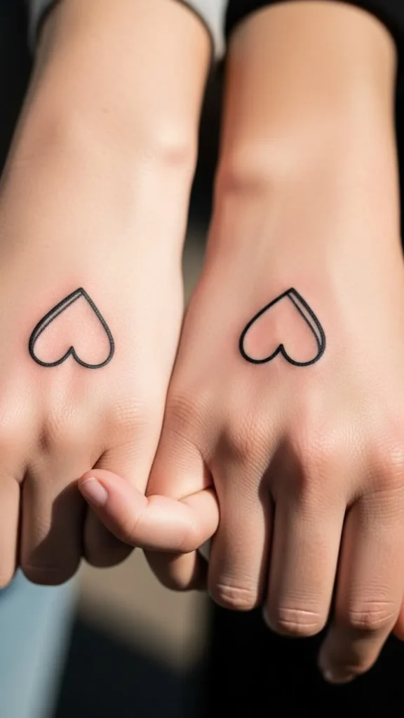 Matching Intertwined Hearts for Couples