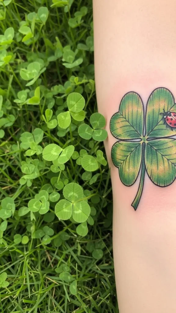 Micro Clover Near the Elbow